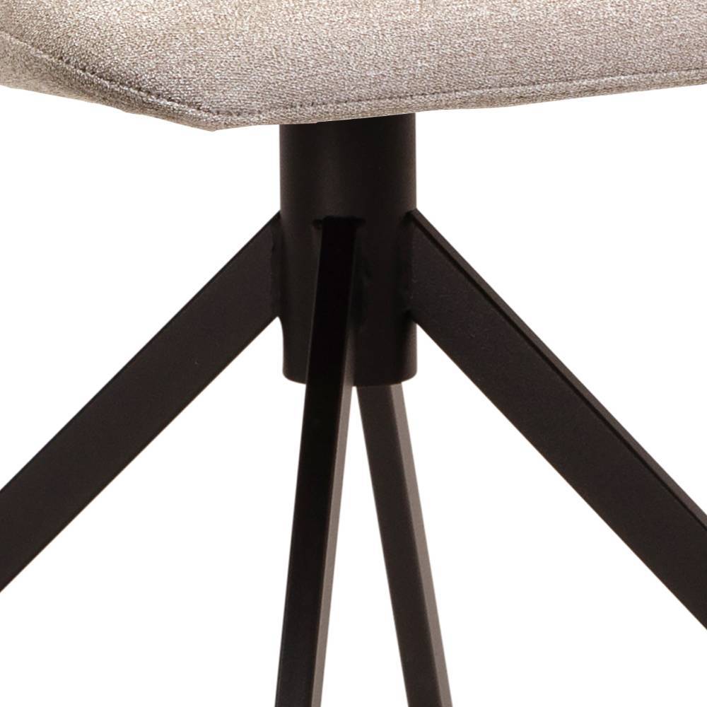 Esstisch-Polsterstühle in Beige - Madley (2er Set)
