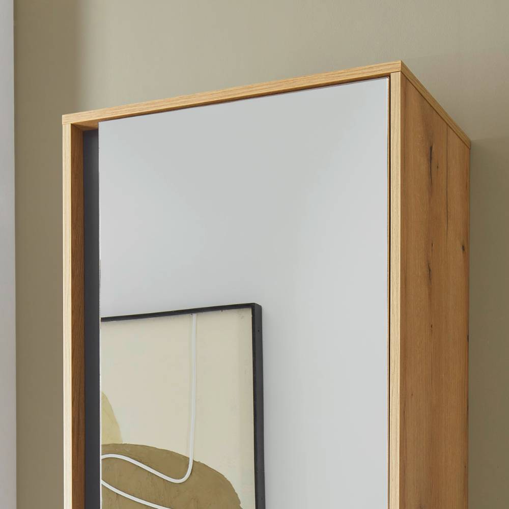 Garderobenschrank mit Spiegel 60x200x40 cm - Colomania