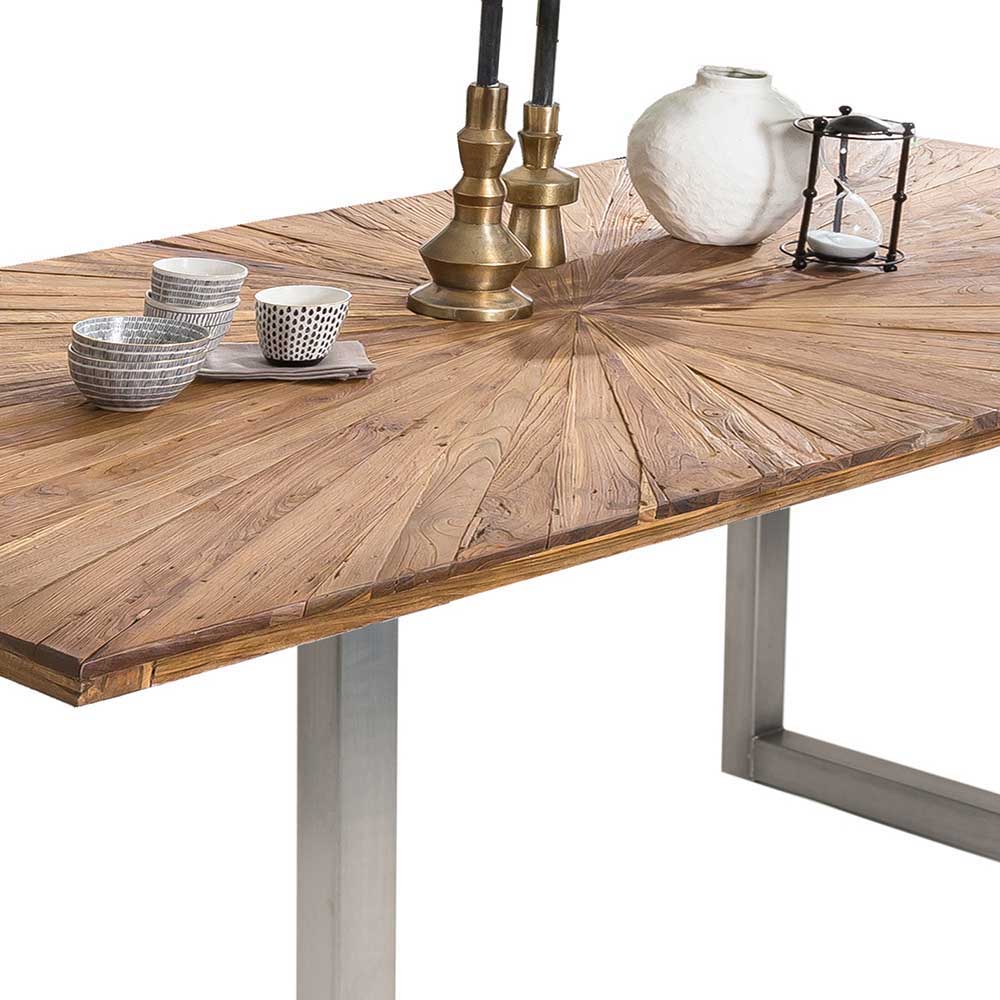 Tisch mit U-Füßen in modernem Design - Siamta