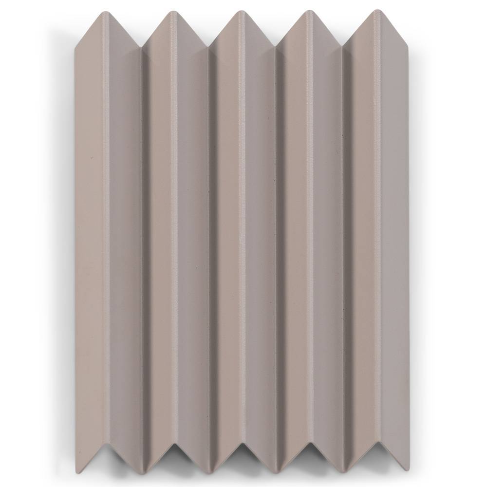 Design-Metallgarderobe in Taupe - Arjas