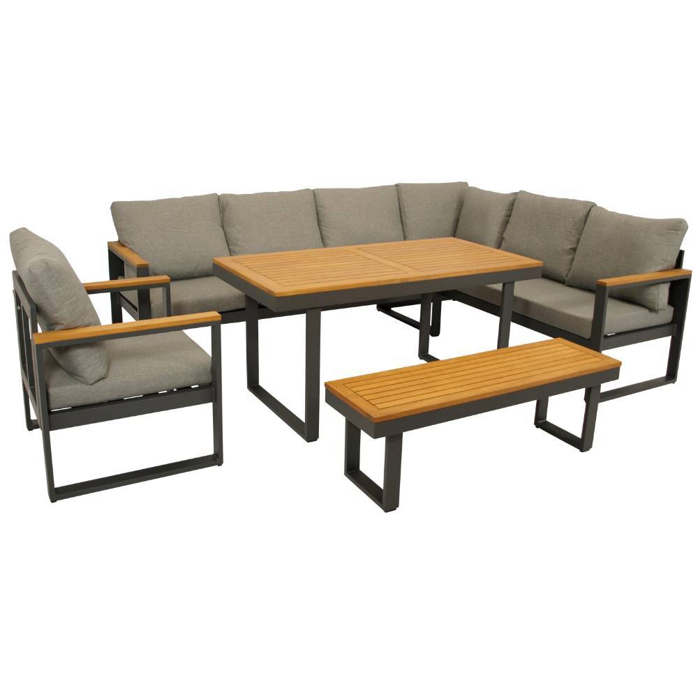 Gartenlounge Kombination modern - Garisa (vierteilig)