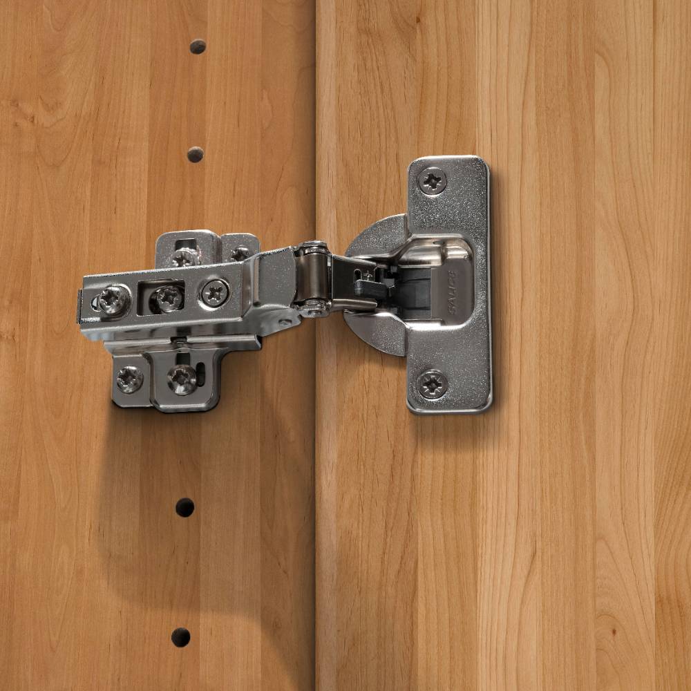 7-türiger Schlafzimmerschrank mit Glas in Weiß - Crucav