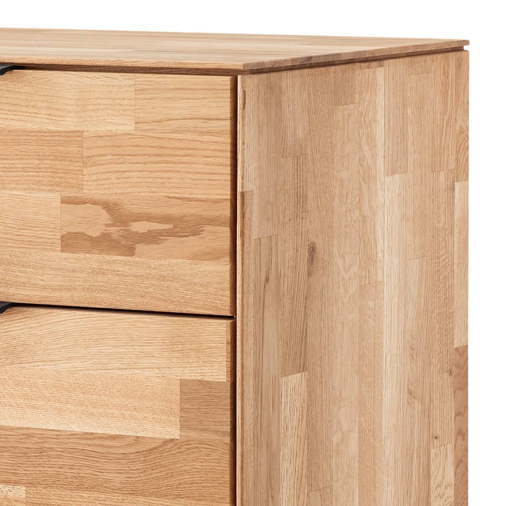 Holz-Hochkommode aus Wildeiche - Kassanda
