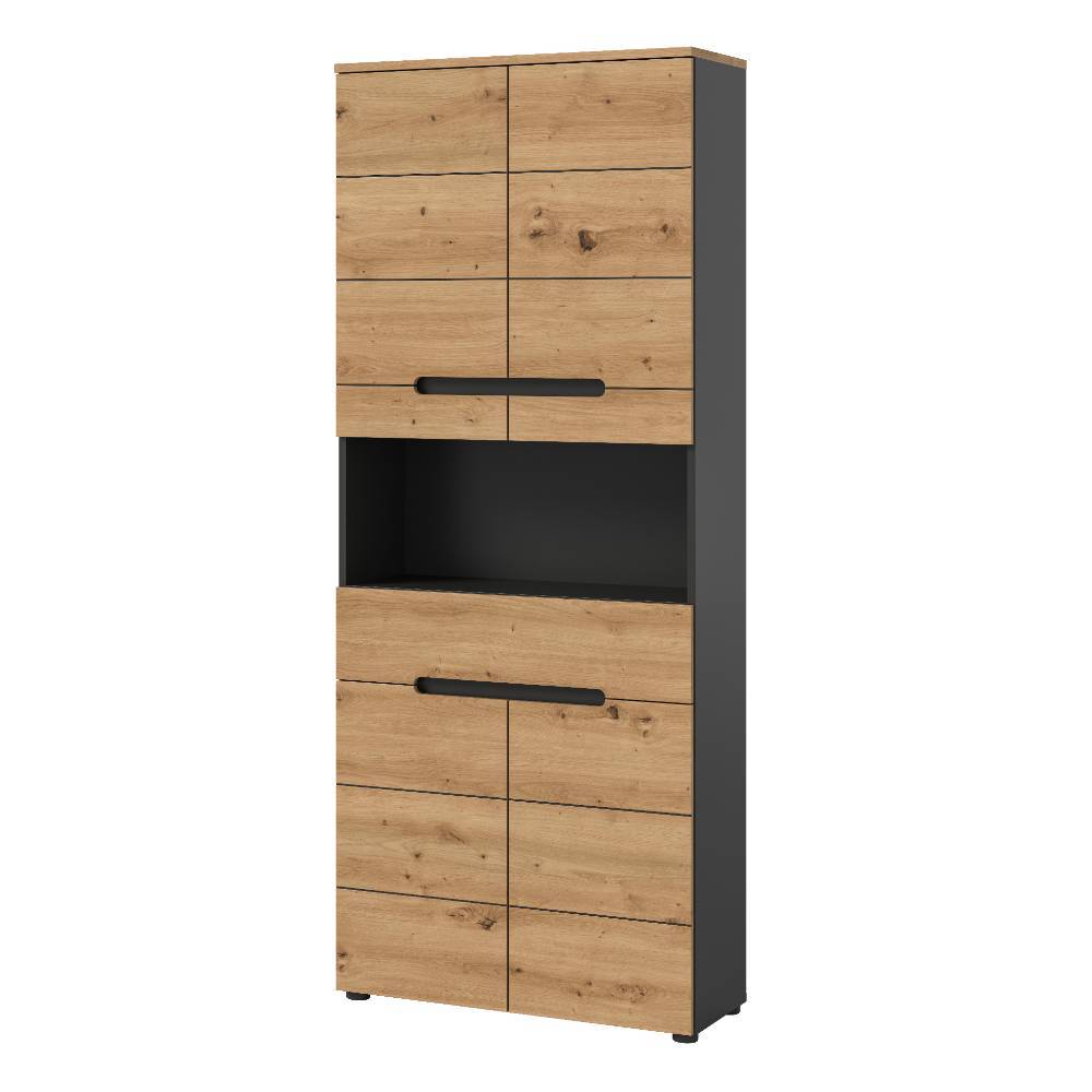 76 cm breiter Badhochschrank 193 cm hoch - Norja