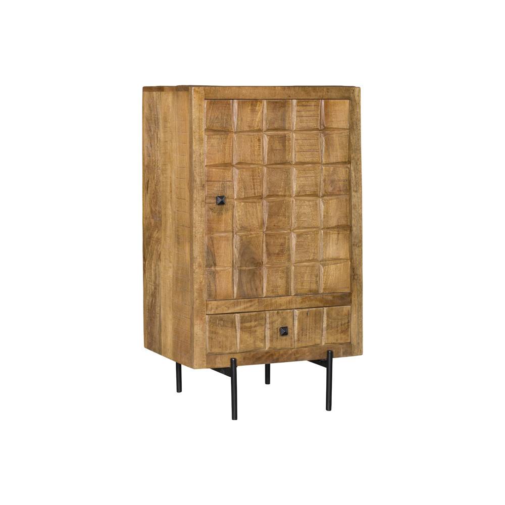 Rustikales Highboard mit Relief Front - Laudion