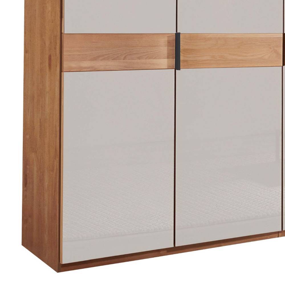 4-türiger Schlafzimmer-Schrank teilmassiv - Dilacco