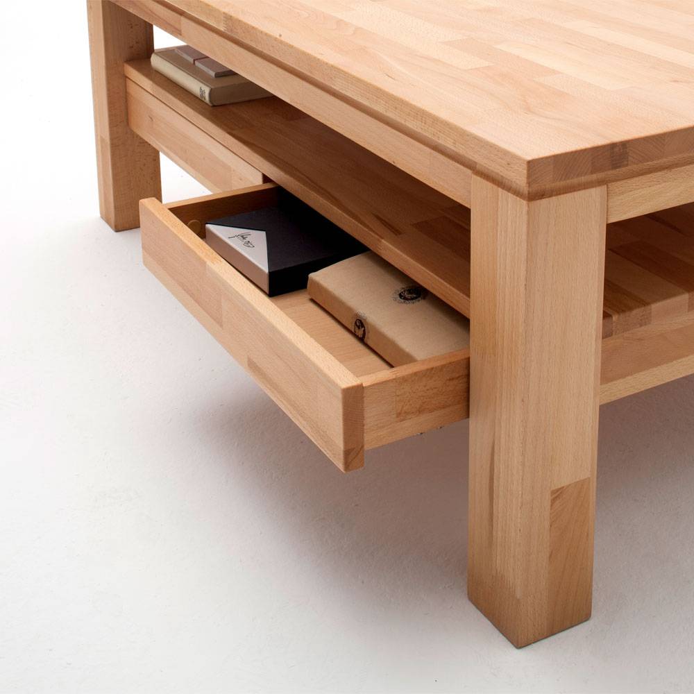 Couchtisch aus Massivholz Kernbuche - Pestrov