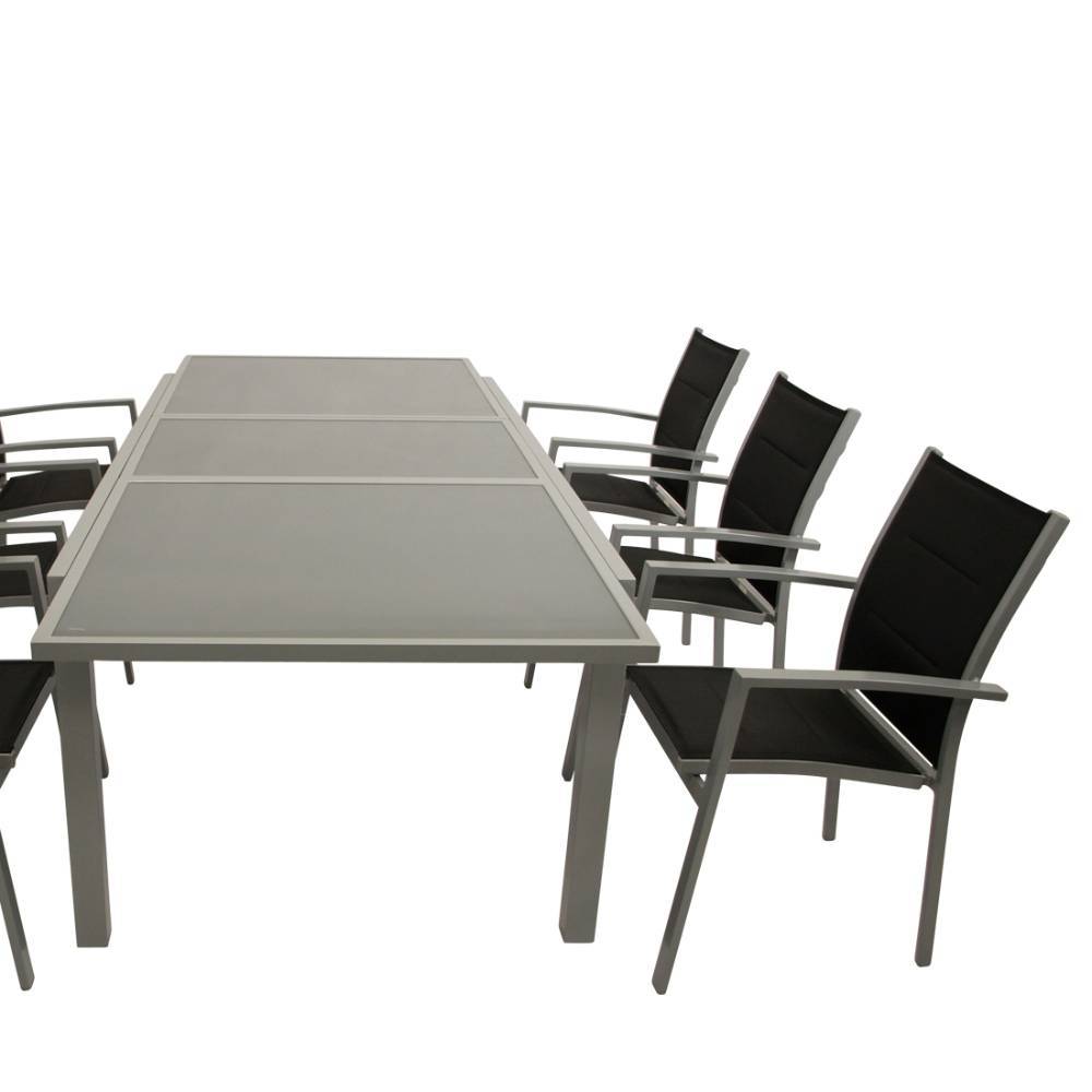 6-Personen-Garten-Essgruppe Set - Varescan (siebenteilig)