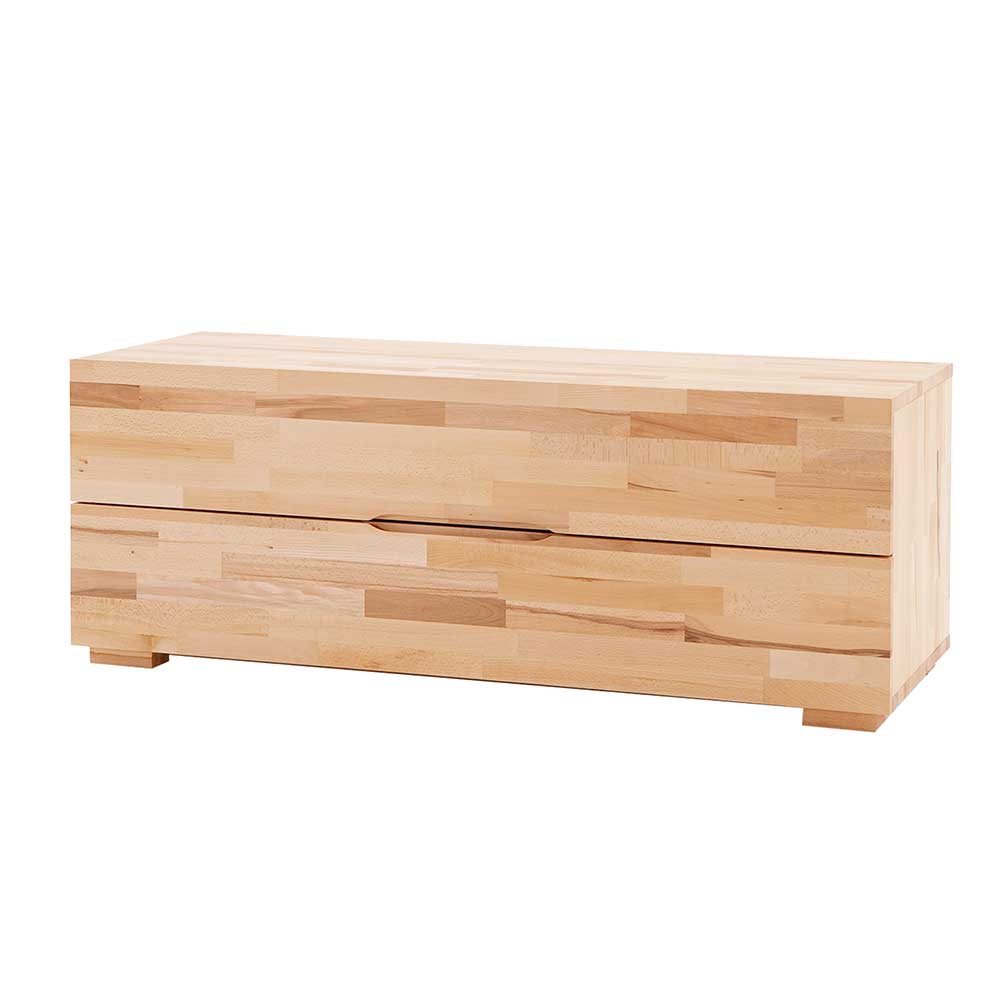 Kernbuche Lowboard Clorina geöltes Massivholz