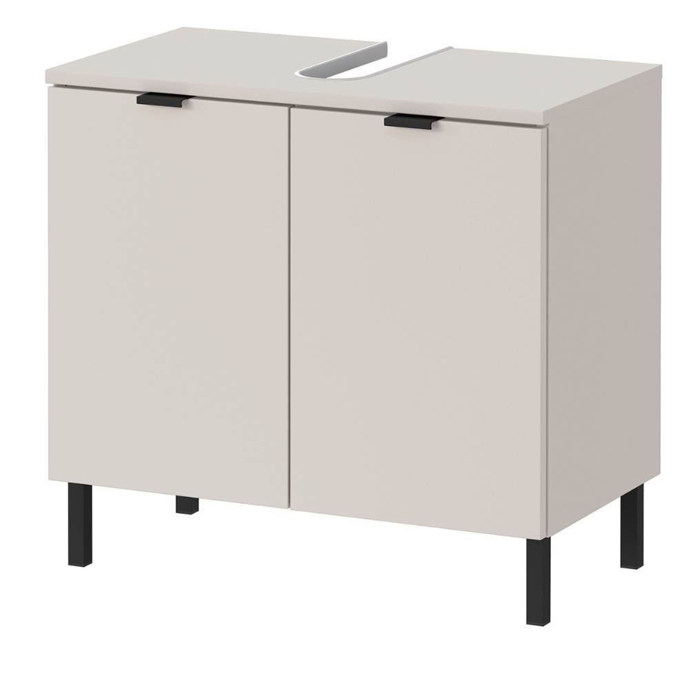 Spiegelschrank und Waschbeckenschrank Set - Perrina (zweiteilig)