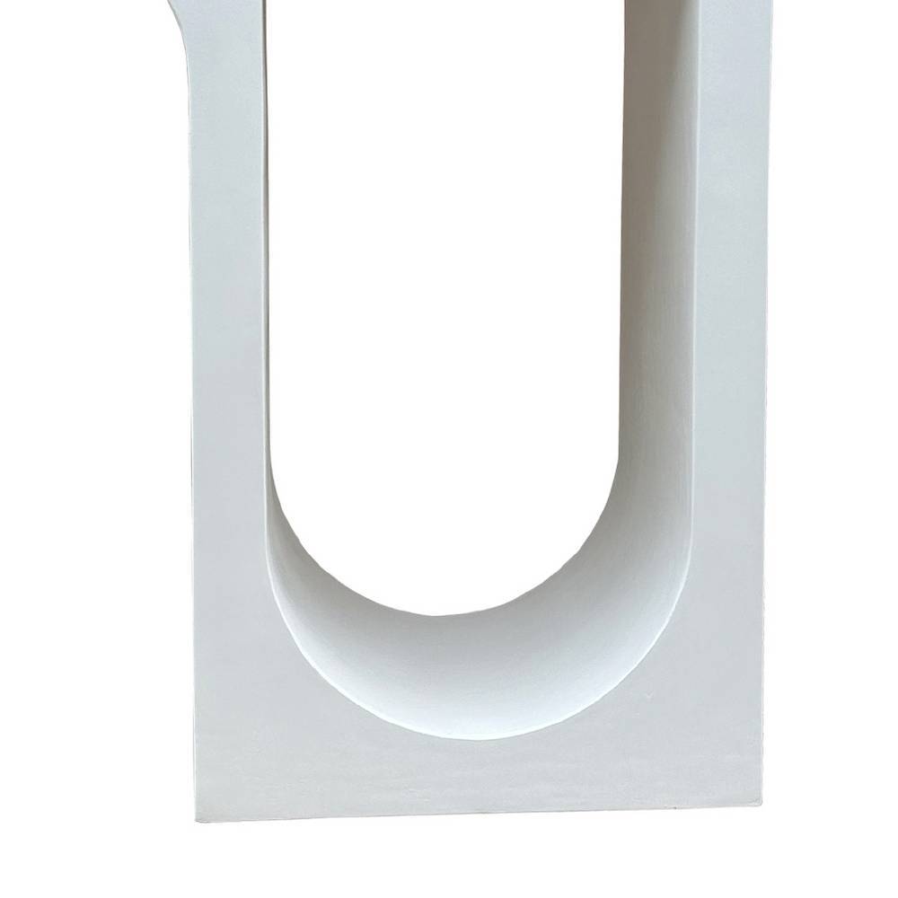 Konsolentisch mit Struktur Kalkputz - Usilvea