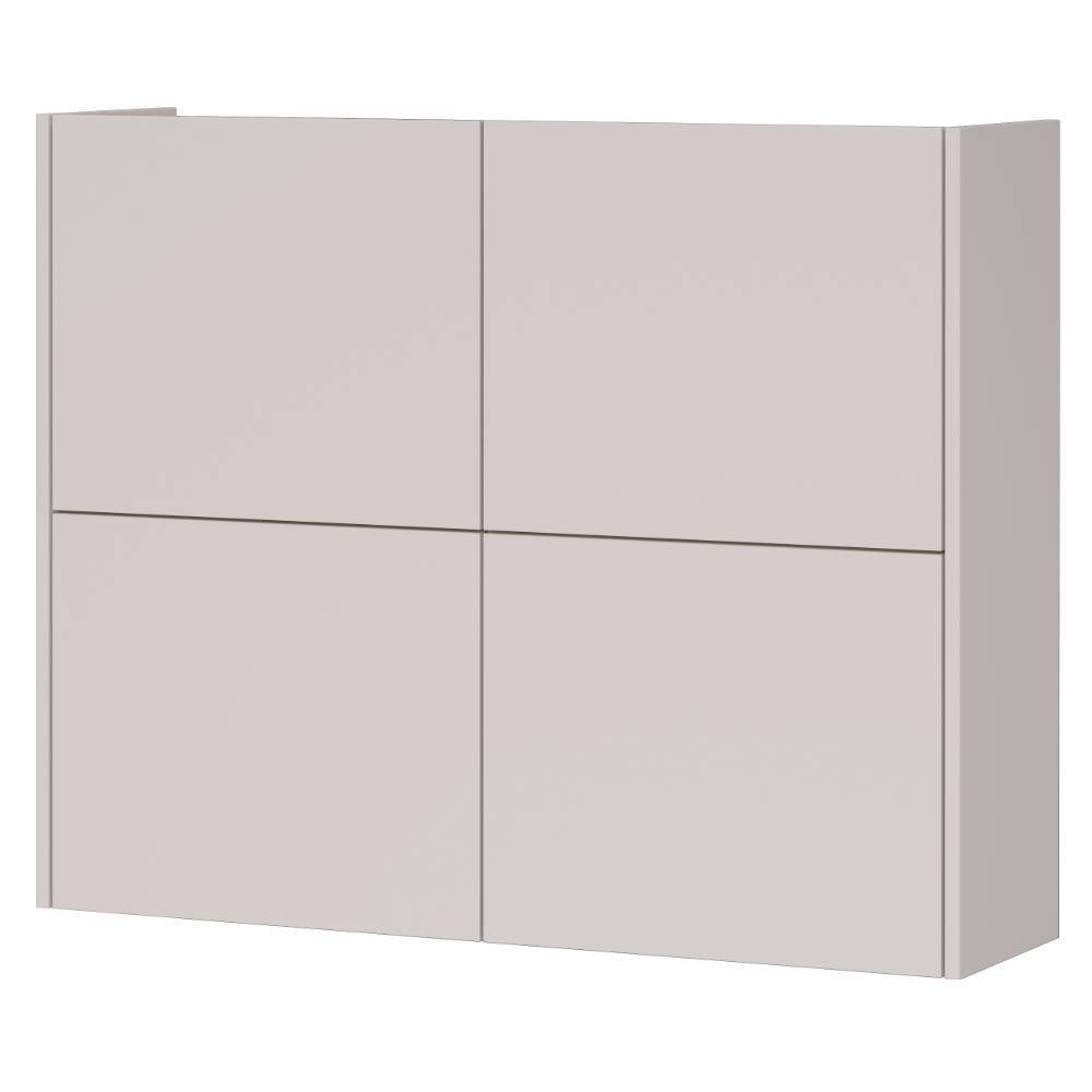 Hängender Flurschrank in Hellgrau - Osasco