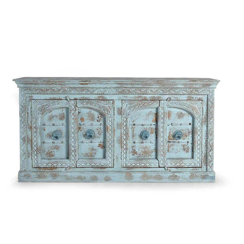 Vintage Design Anrichte in Türkis - Canopuss