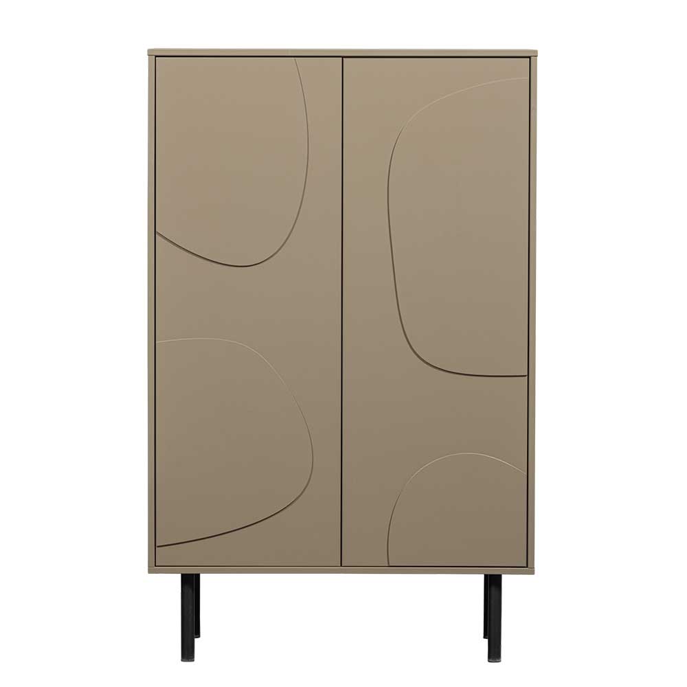 Skandi Schrank in Schlammfarben - Castilian