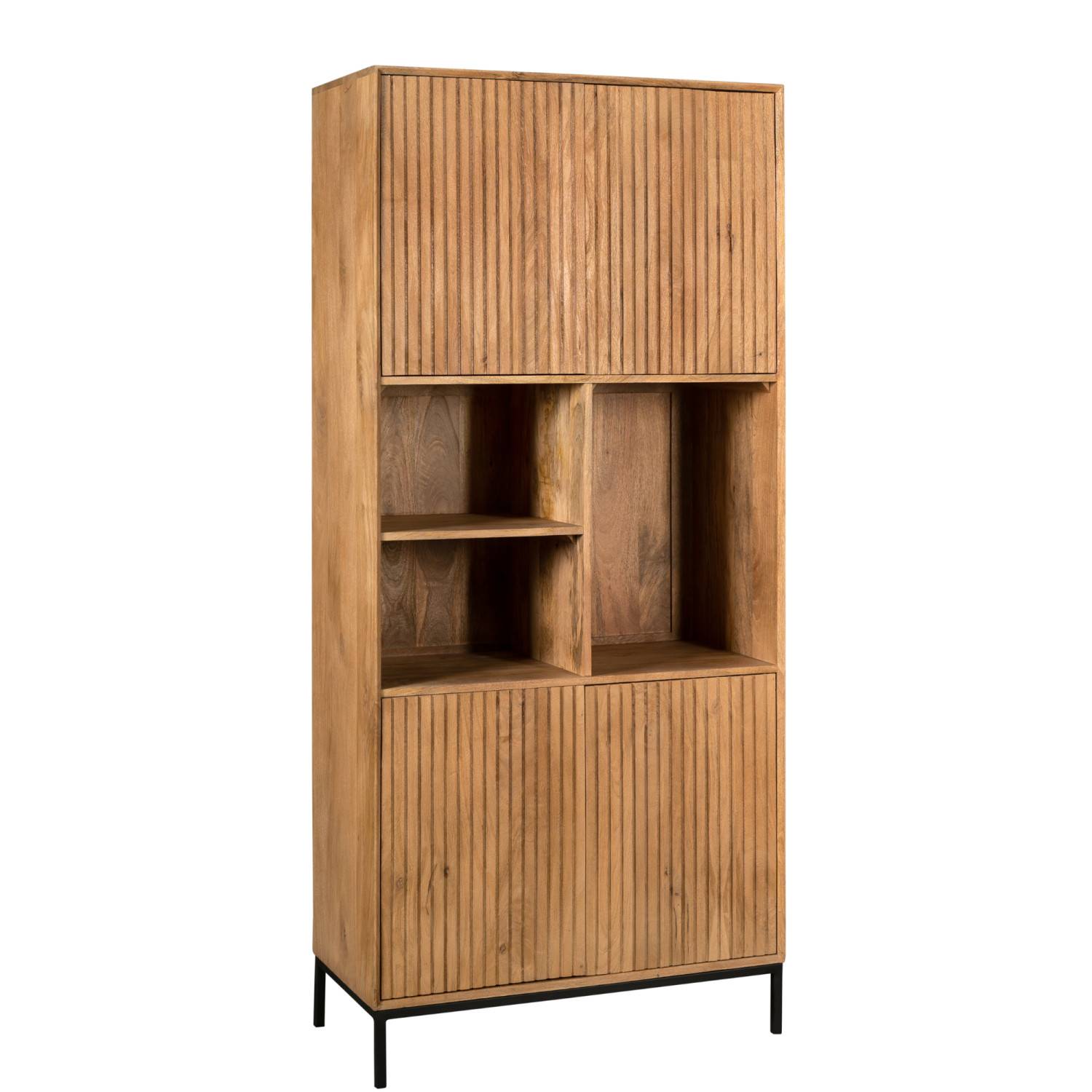 Bücherschrank aus Mangoholz - Kojas