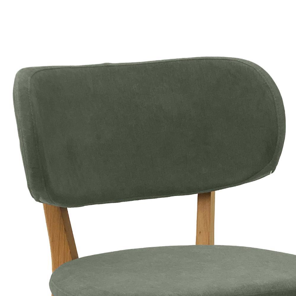 Esszimmer Stühle in Grün und Wildeiche - Levino (2er Set)