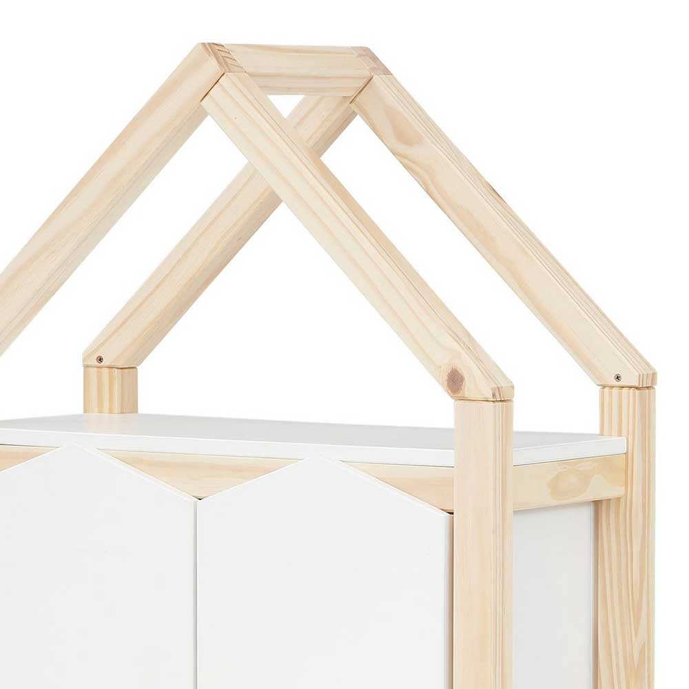 Kinderzimmerregal im Haus-Design - Cayman