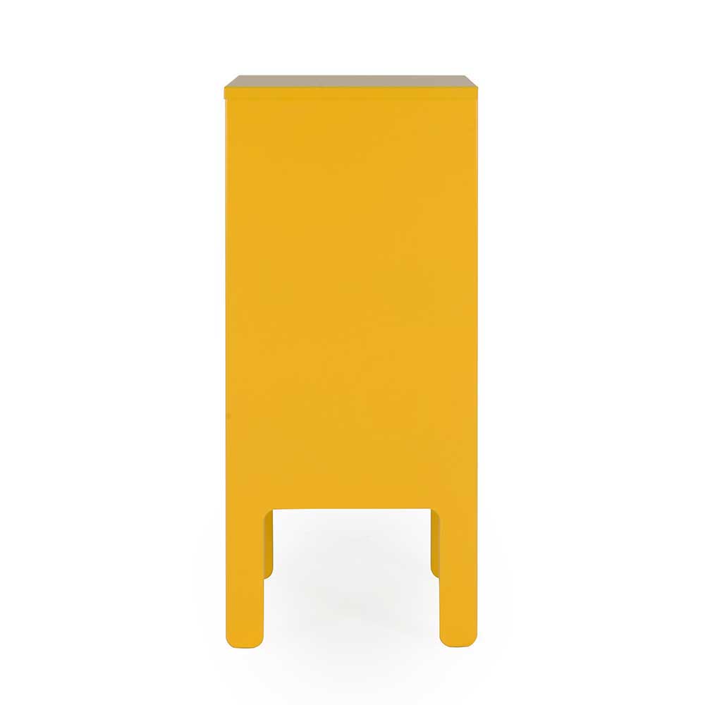 1-türige Design-Kommode in Gelb Ziolas mit 40 cm Breite