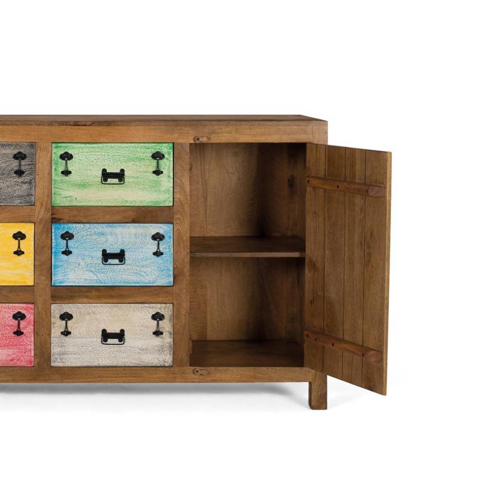 Sideboard mit neun Schubladen - Vulias