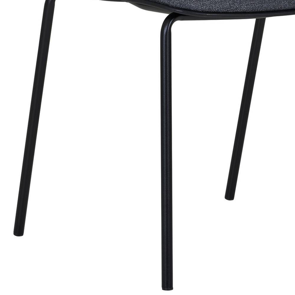 Stapelstuhl in Schwarz - Batistas (2er Set)