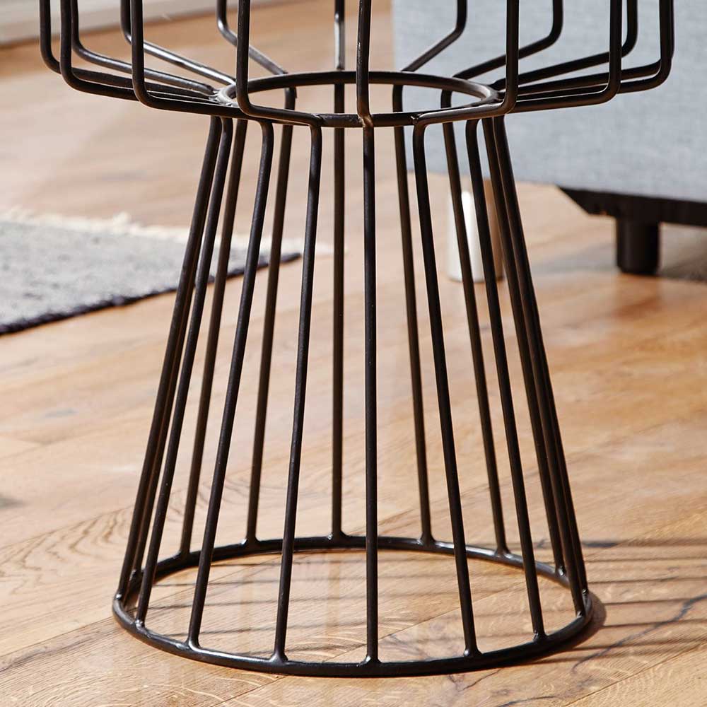 Rundes Design Tischchen - 47x55x47 cm - Restama