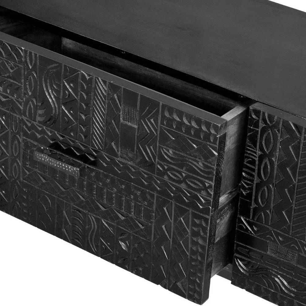 Design-TV-Lowboard mit drei Schubladen - Likening