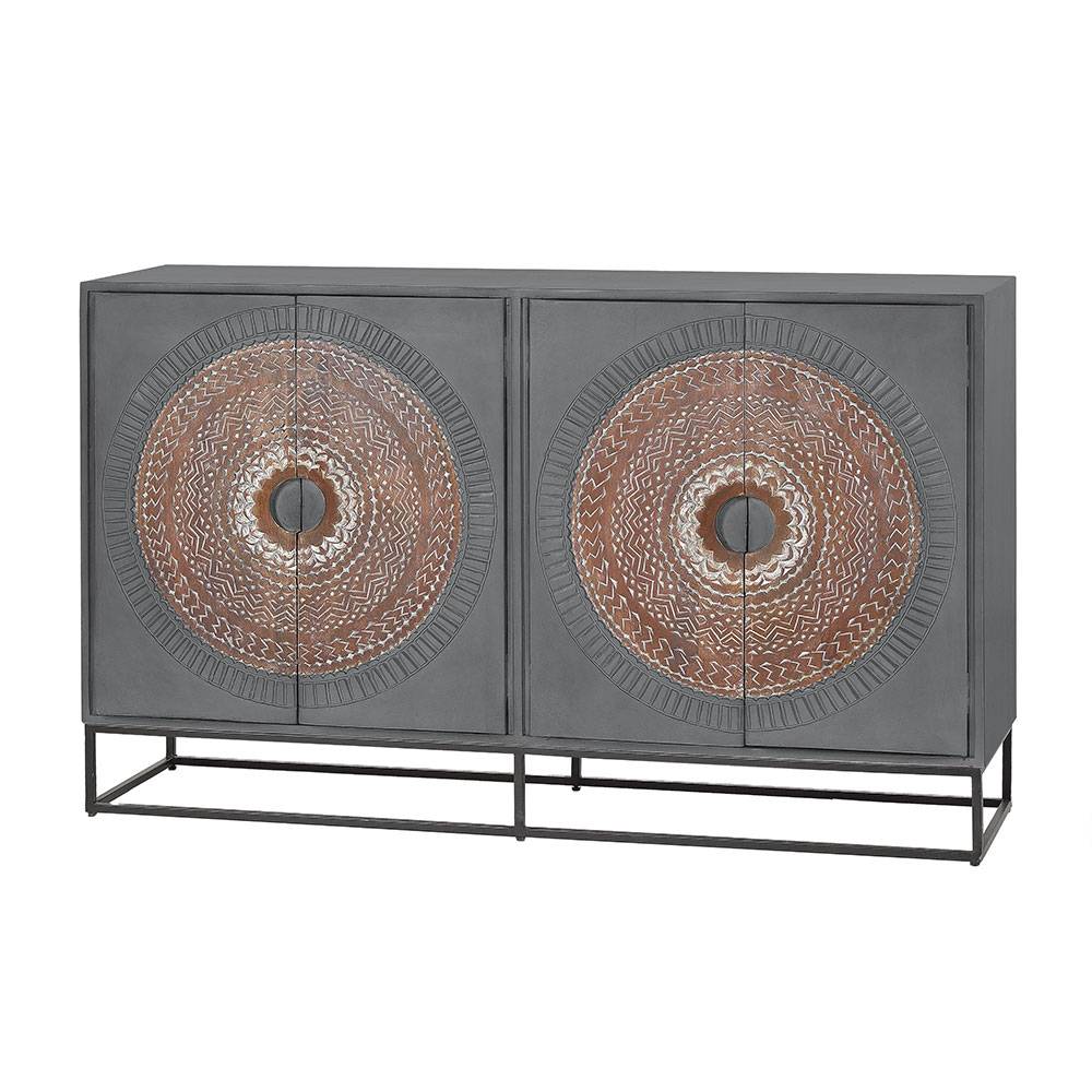 Sideboard - dekorativ mit Mandalas - Mesusco