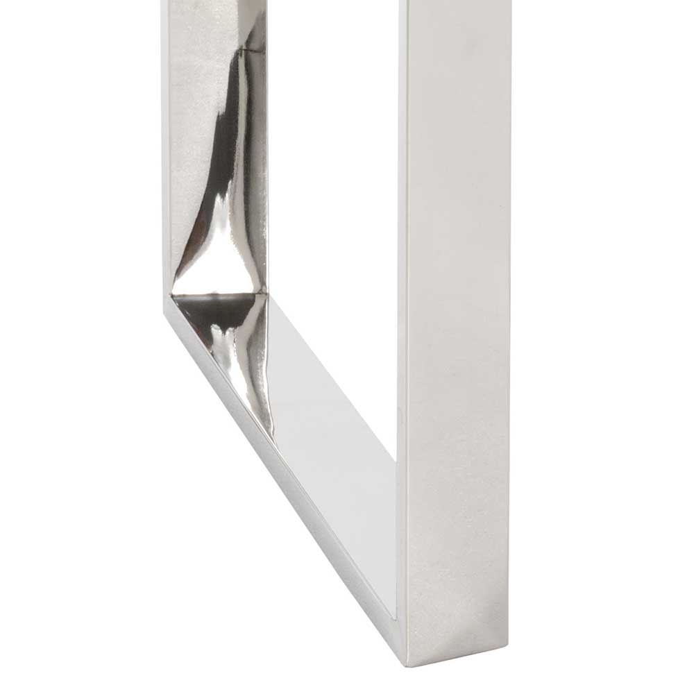 Eleganter Glas Beistelltisch 42x45x42 cm - Viesta