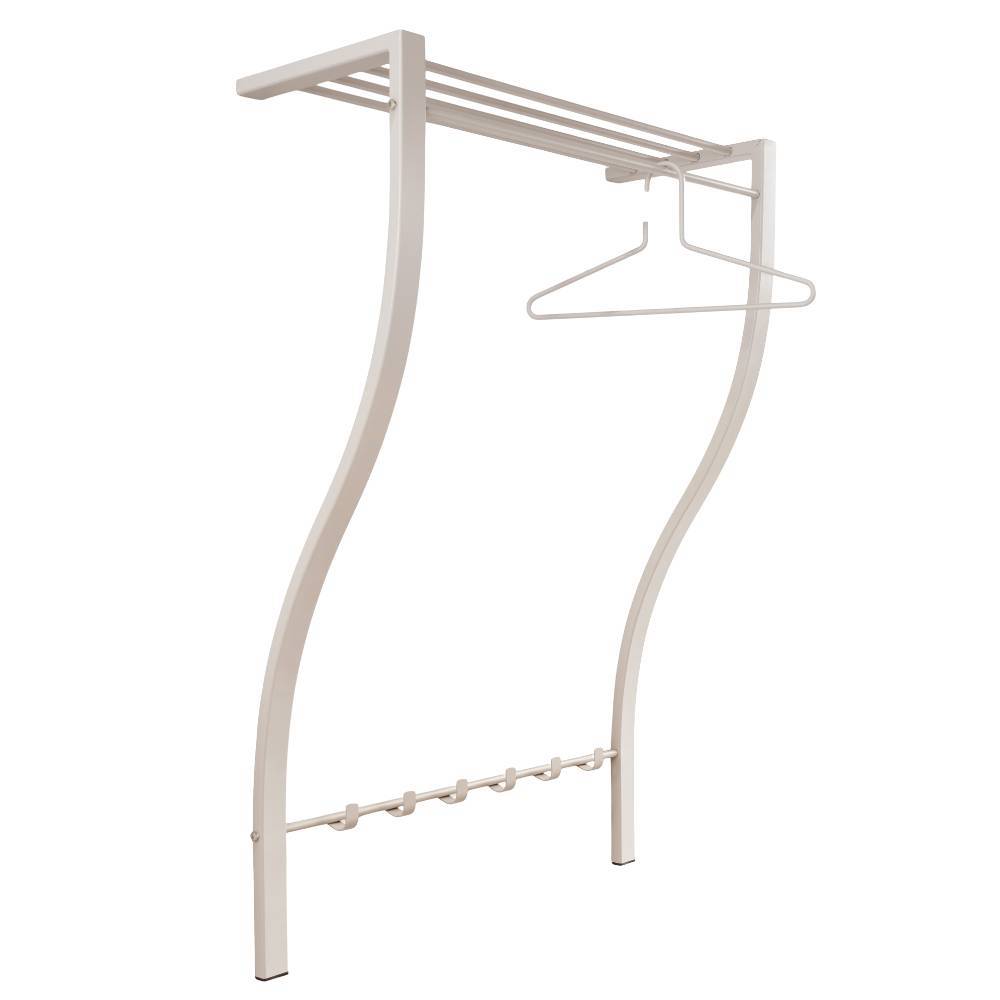 Wandgarderobe aus Stahl - Trane