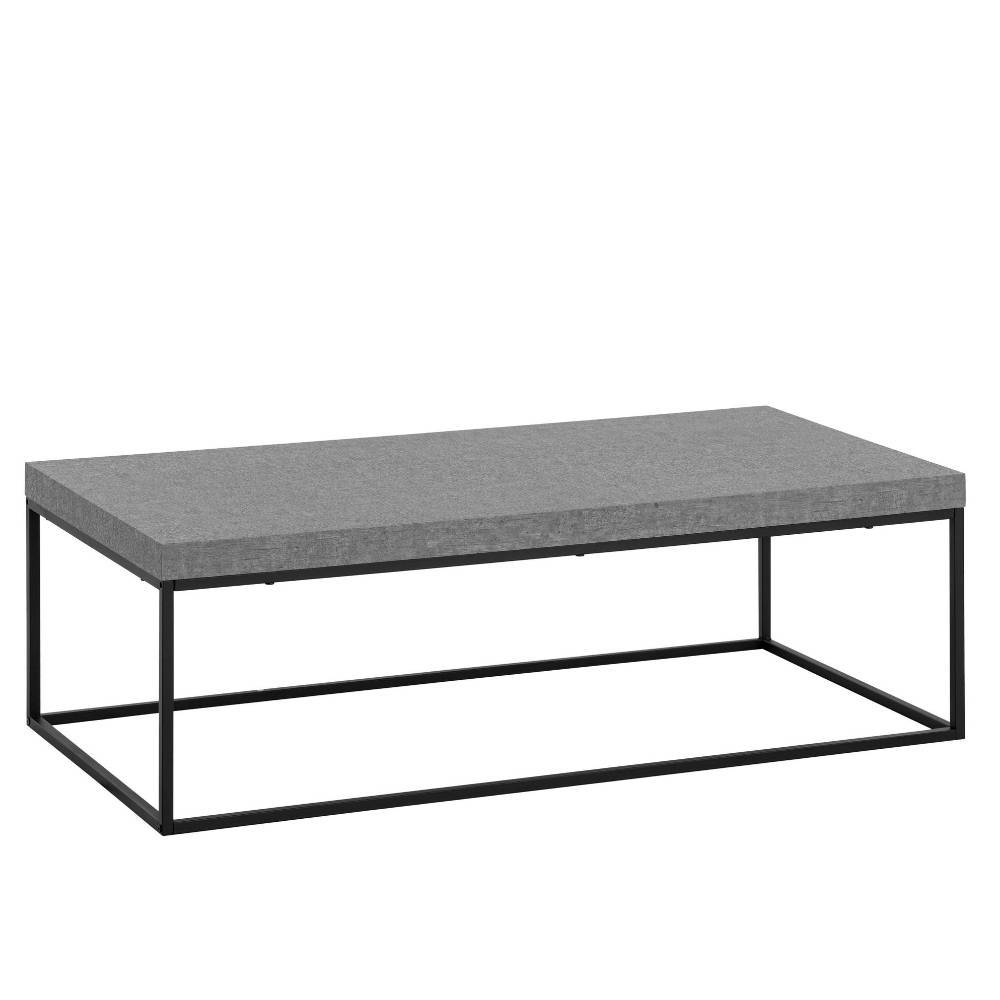 Wohnzimmer Couchtisch in Beton Grau - Scarperion