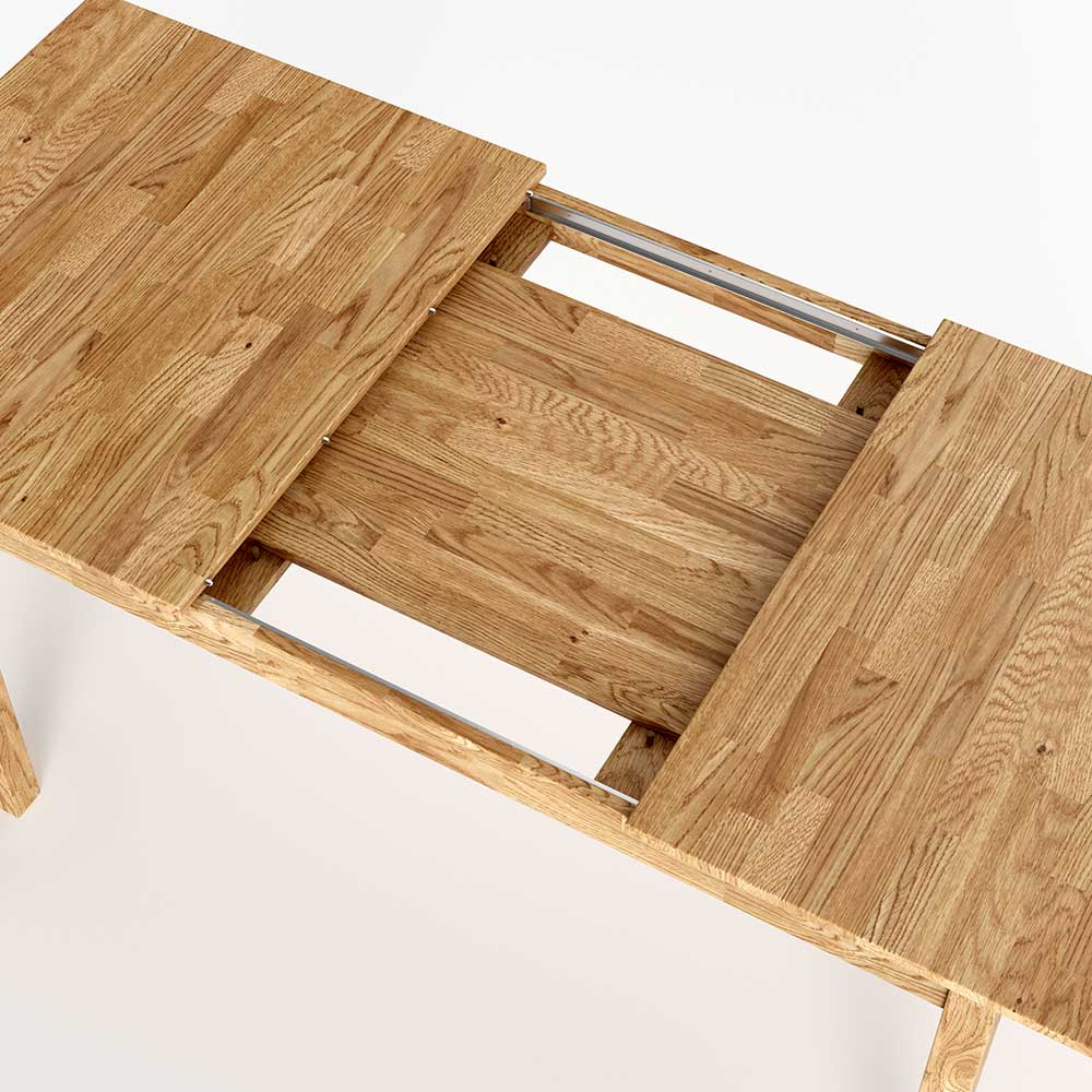 Eiche Holztisch mit Butterflyauszug - Eloreen