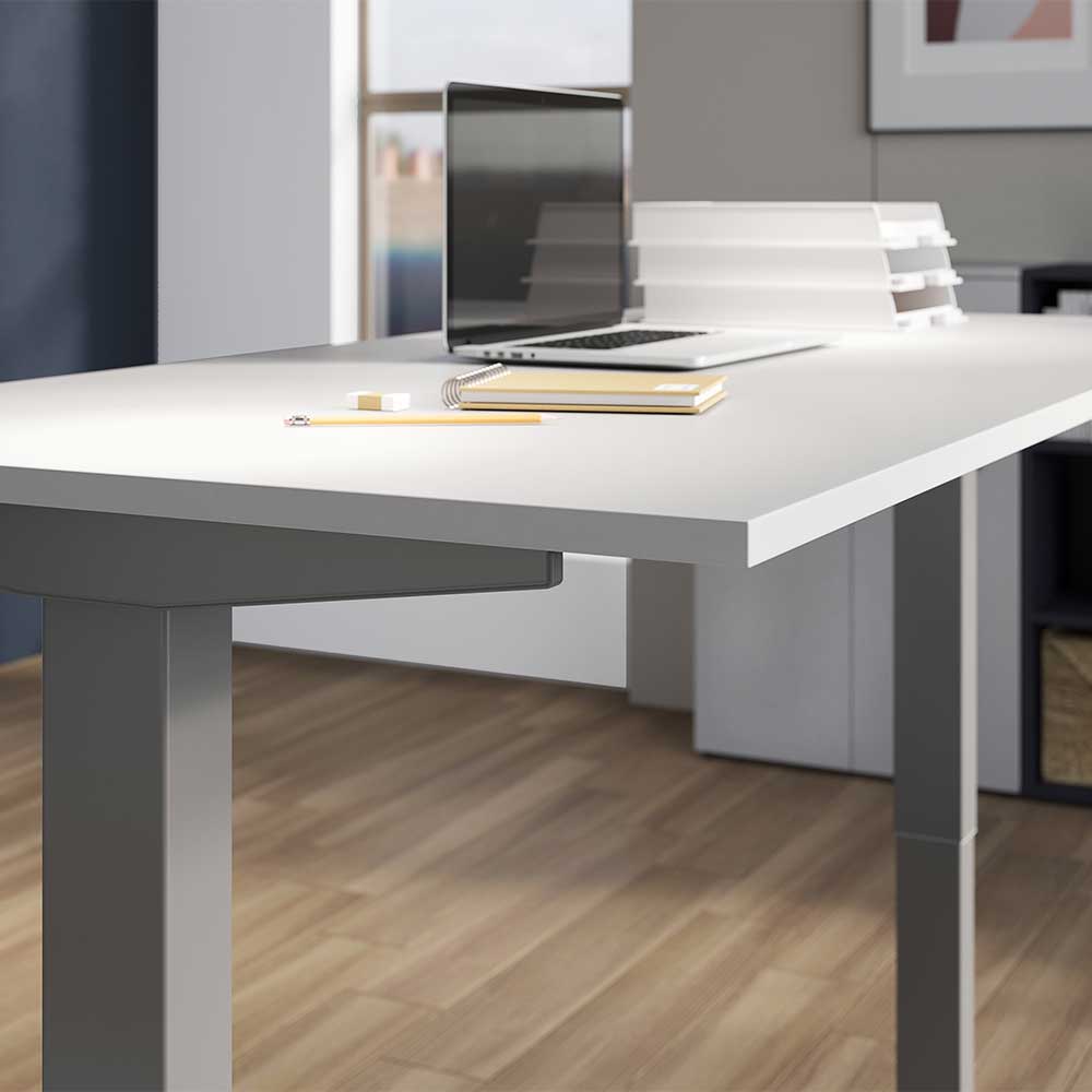 Büromöbel Set mit elektrischem Schreibtisch - Ofledio (fünfteilig)
