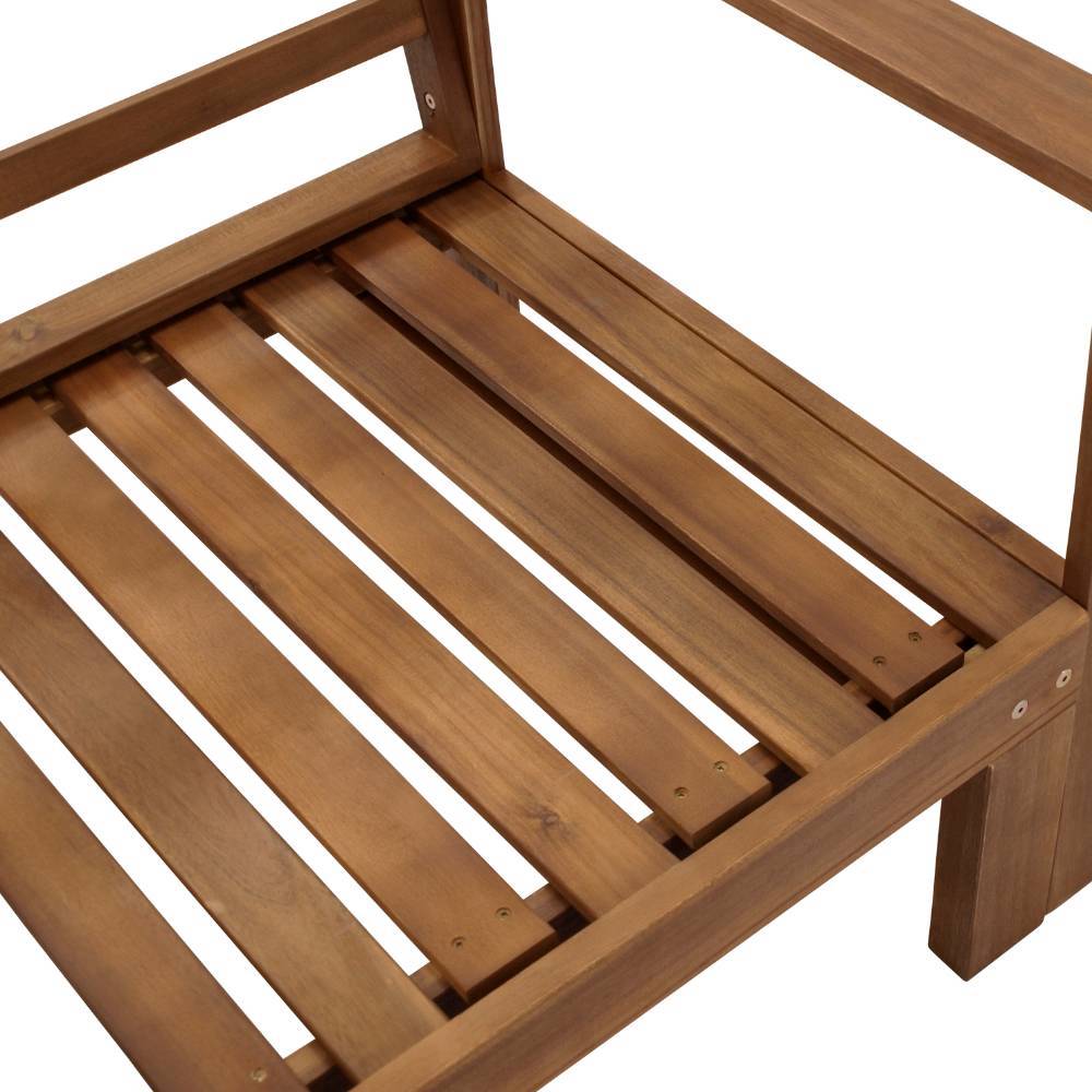 Ausziehbares Gartensofa aus Akazie Massivholz - Senade
