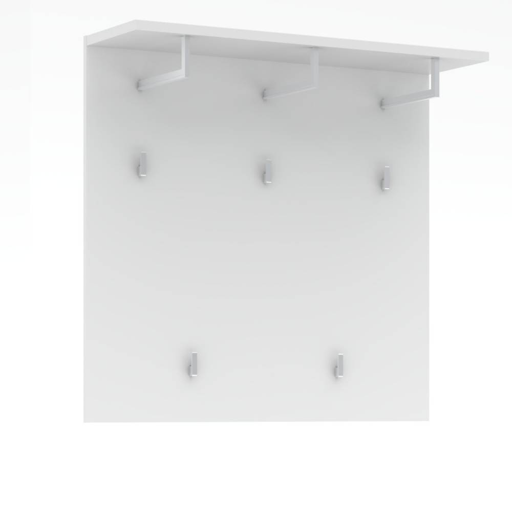 Hängegarderobe in Weiß - Romina