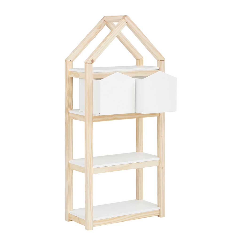 Kinderzimmerregal im Haus-Design - Cayman