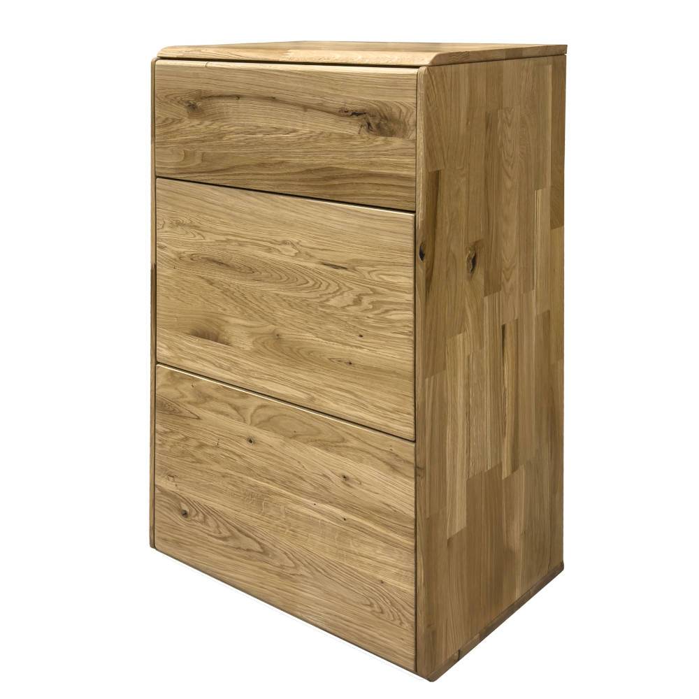 Moderne Wildeiche Kommode 52x89x40 cm - Feanor