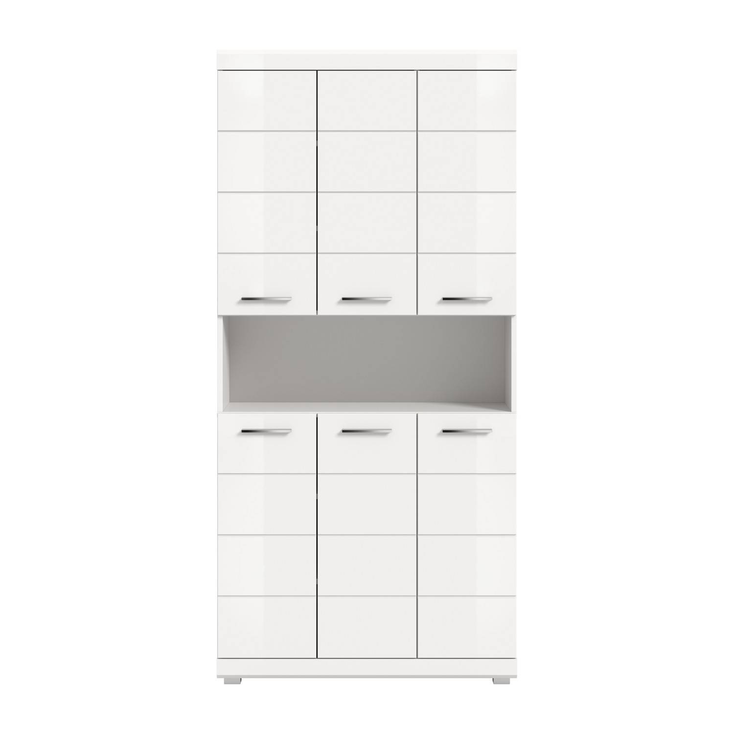 Badezimmerschrank mit Stangengriffen - Nanila