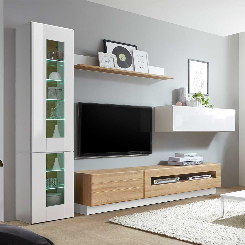 Moderne Wohnmöbel TV Anbauwand - Dailin (sechsteilig)
