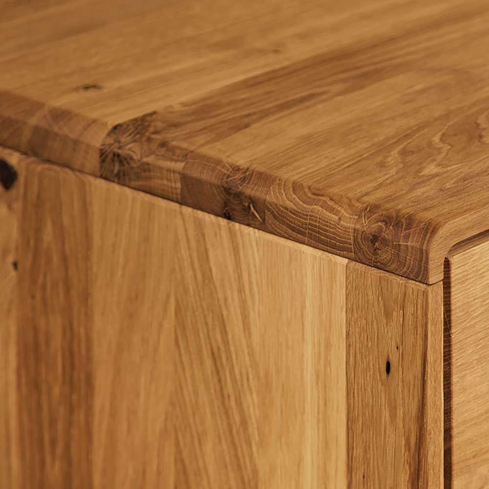134x63x40 Holz Sideboard aus Wildeiche - Eavy