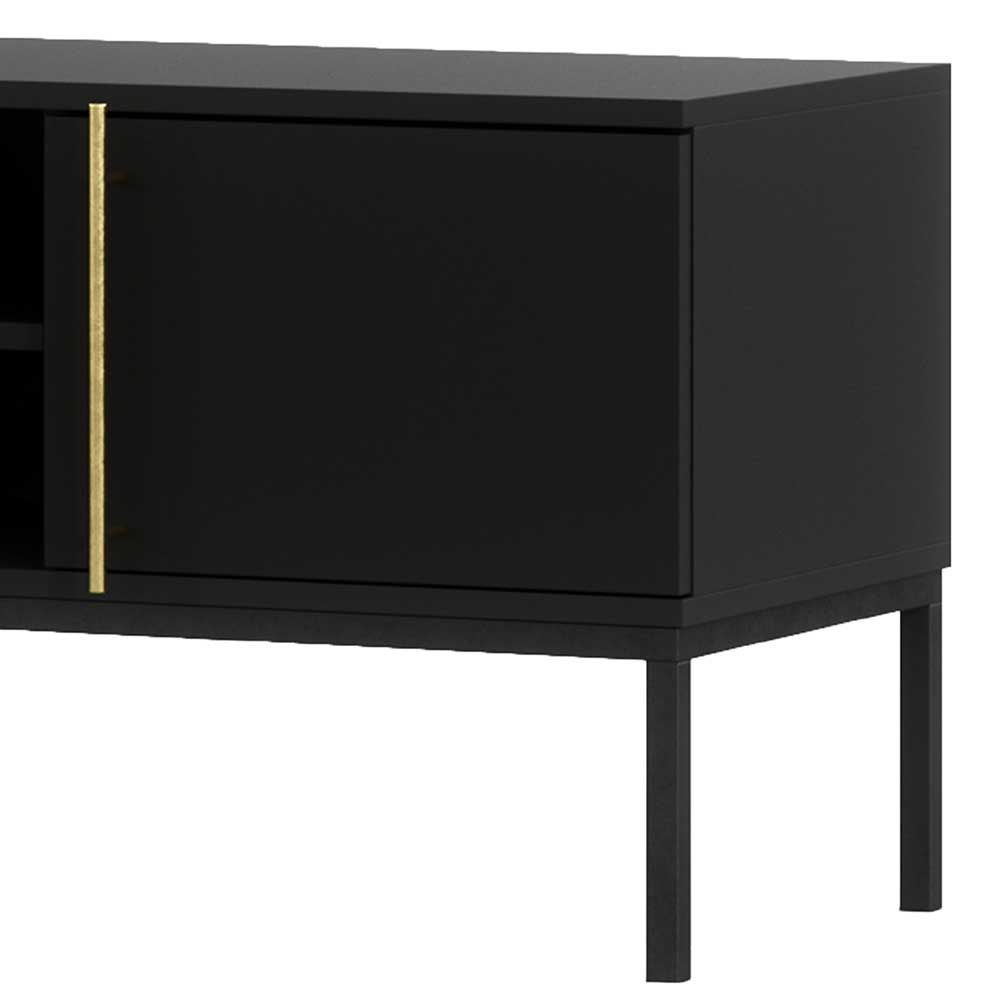 TV Lowboard in Schwarz - Groot