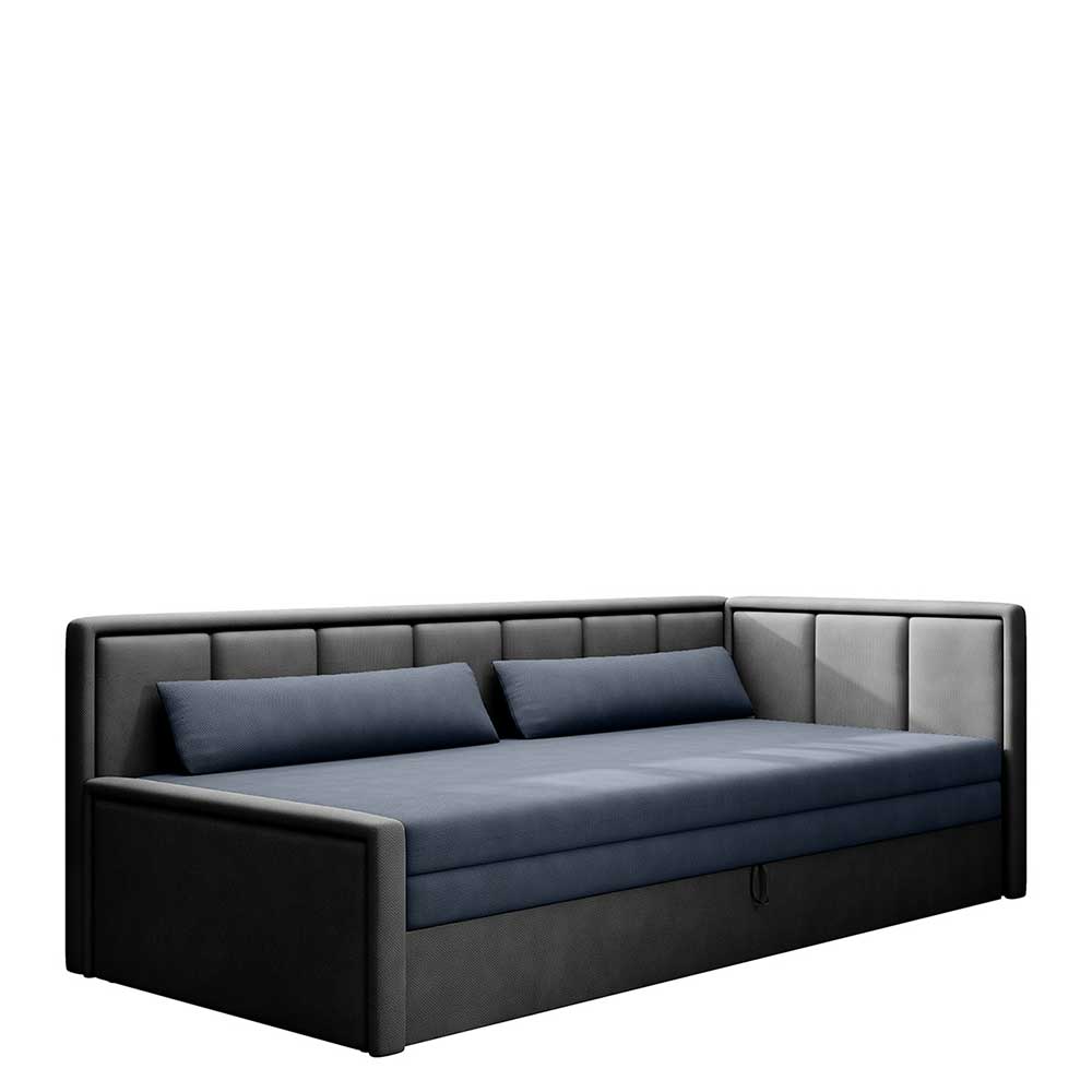 Schlafsofa in Grau und Blaugrau - Conville