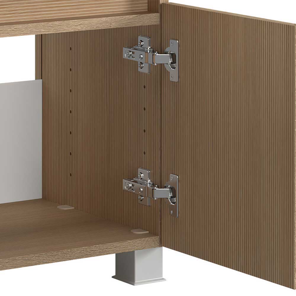 Waschplatz Einrichtung mit Midischrank - Leitha (dreiteilig)