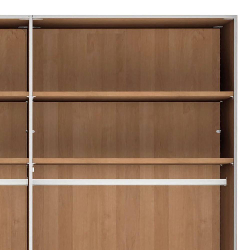 Erlefarbener Kleiderschrank 246x216x58 cm - Murray