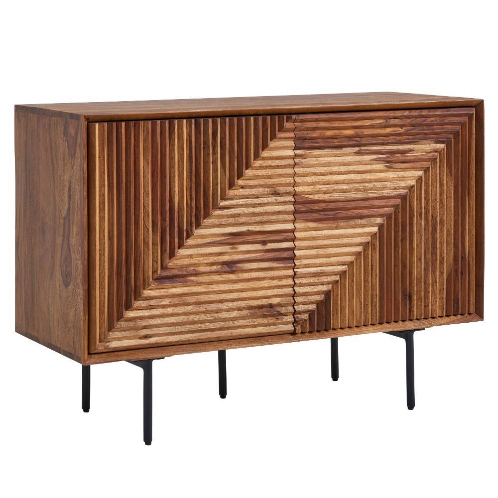 Design-Kommode aus Sheesham Massivholz - Lisadolna