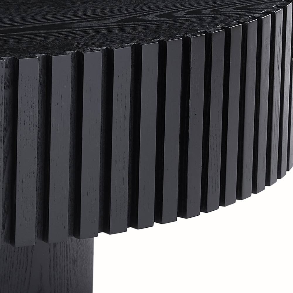 Wohnzimmer Designtisch in Schwarz - Monika