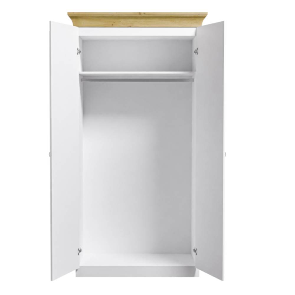 Country Style Kleiderschrank mit Spiegeltüren - Oradea
