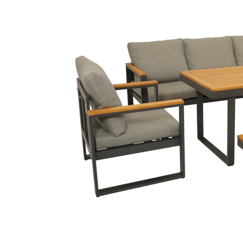 Gartenlounge Kombination modern - Garisa (vierteilig)