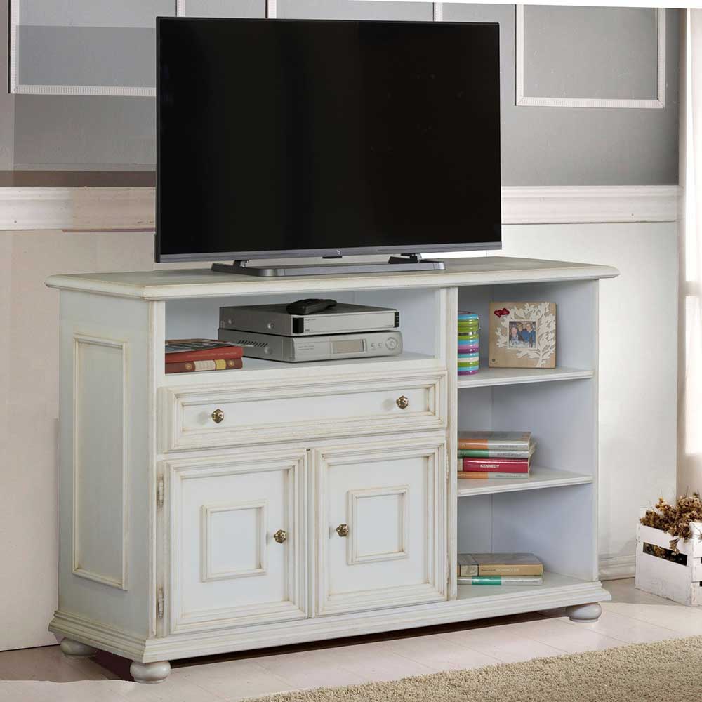 TV Unterschrank in Antikweiß - Vicina