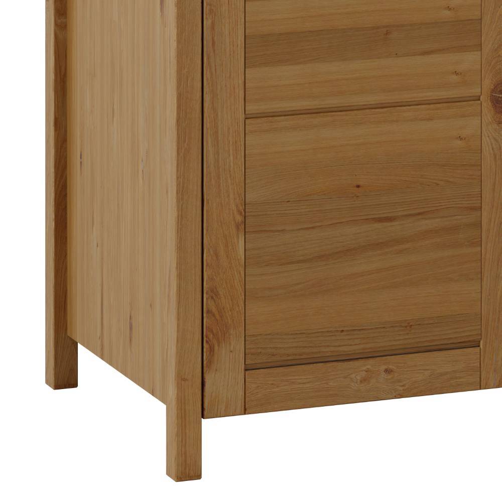 Schlafzimmer Kleiderschrank aus Wildeiche Massivholz - Totem