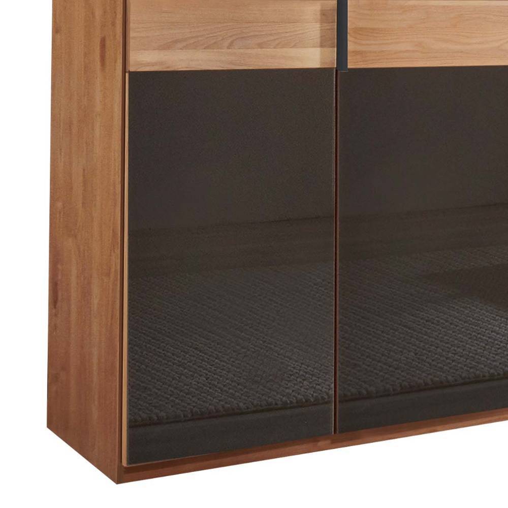 Glasfront-Kleiderschrank mit fünf Türen - Hung